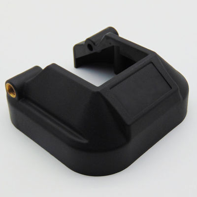 Black Plastic Injection Parts Fireproofing SPI 300K ABS Injection Molding For Assembling